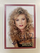 Sheree J. Wilson Autographed Custom Dallas Card April Stevens Ewing A-363 picture
