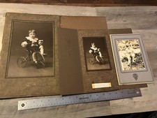 VTG Photo Lot of Children on Tricycle picture