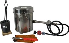 LSMIITTH 6KG Gas Melting Furnace Propane Forge Copper Gold Silver Casting Tool picture