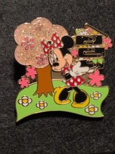 JDS Japan Disney Store Mickey Minnie Sakura Cherry Blossom Pin LE 1050 picture