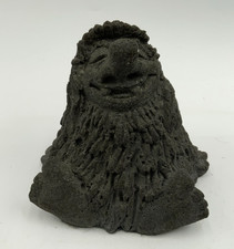 Rare Vintage Jabeco Stone Shimmering Glitter Sitting Laughing Troll Norway Norse picture
