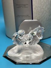 Swarovski Crystal Annual Edition 1989 Amour The Turtledoves 117895 W/Mirror/COA picture