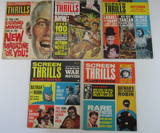 Screen Thrills Illustrated Issue Lot #1 2 3 4 5 6 7 8 9 & 10 VG/FN Complete Run picture