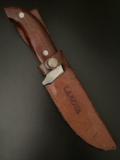 Vtg Lakota Hawk 4” Fixed Blade Knife H. Suzuki Seki Japan US Pat. No. D248,039 picture