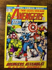 AVENGERS #100 (1972) Landmark 100th Issue Barry Windsor-Smith Cover CGC Ready picture