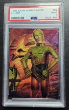 1996 Star Wars Finest C-3PO PSA 9 picture