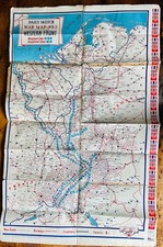 Daily Sketch War Map No2; Western Front/Maginot and Siegfried Line 1939 picture
