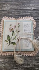 Antique Victorian Padded Fringe Card Thomas Stevens Coventry Love Poem TS 603 picture