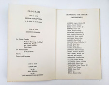 1961 Los Angeles CA UCLA Senior Stripe Star Ball Air Force Program Midshipmen picture