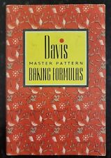 Davis Master Pattern BAKING FORMULAS ©1940 Booklet picture