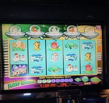 WMS BB1 SLOT MACHINE GAME CARD & OS SOFTWARE SET INVADERS FROM THE PLANET MOOLAH picture