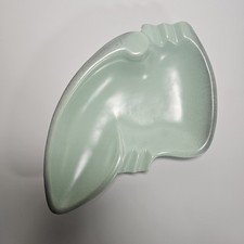 Vintage Turquoise Mint MCM Mid Century Ash Tray picture