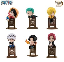MegaHouse Ochatomo ONE PIECE Pirate Banquet Mini Figure Luffy Zoro Law Ace Sanji picture