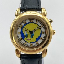 Vintage Armitron Tweety Bird Women's Watch Gold Tone Backlight New Battery 1995 picture