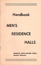 Men's Residence Halls handbook, Mankato State College, Minnesota, 1965-66 picture