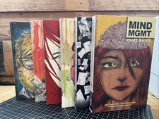Mind MGMT Vol 1-6 Hardcovers Complete Set Dark Horse Comics 1 Signed Matt Kindt picture