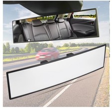 JOYTUTUS Rear View Mirror, Universal 11.81 Inch Panoramic Convex Rearview Mirror picture