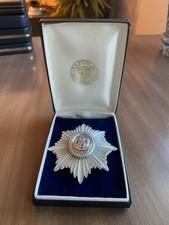 Venezuela Order of the Liberator Third Class Commanders Breast Star ~ N.S. Meyer picture