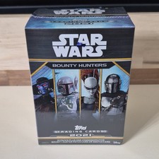 2021 Topps Star Wars Bounty Hunters  Blaster Box Factory Sealed 61 Cards Boba picture