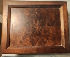 Vintage Decatur Industries Walnut Cigar Humidor Box Mid Century MCM - No Key picture