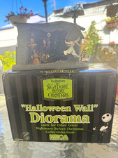 NECA Disney Tim Burton Nightmare Before Christmas Halloween Wall Diorama 6