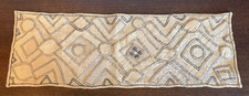 Vintage KUBA CLOTH Bushong Raffia Fiber Textile D.R. Congo 22