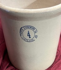 Pacific Stoneware Co. 4 Gallon Crock picture