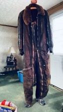 WWII Czech Leather Flight Suit German Luftwaffe Used Praha Štefánikova. Rare picture