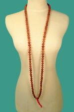 Rudraksha Seed Prayer Meditation Mala Bead Necklace picture
