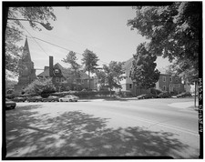 Passaic NJ 1900s School Monroe Street Neighborhood Street View Churches picture