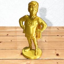Gold Super Man Trump statue. W/ Flowing Cape Donald Trump President 3D Print picture