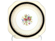 Noritake FLORA 3643 Tea Dessert Set 11pc Pre-WWII Morimura M Wreath Mint Vintage picture