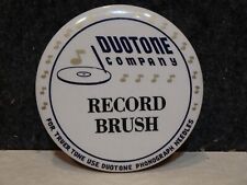 VINTAGE DUOTONE PHONOGRAPH NEEDLES ADVERTISING CELLULOID RECORD CLEANER BRUSH picture