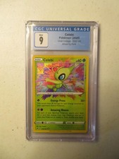 Pokemon Trading Card CGC Graded 9 Mint Celebi 2020 009/185 picture