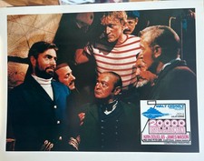 Disney 20,000 Leagues Under The Sea Lobby Card Set (8) R71 Nautilus Captain Nemo picture