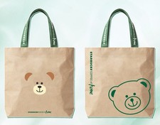 Starbucks China 2026 Summer Limited Large Capacity Bear Print Tyvek Shoulder Bag picture