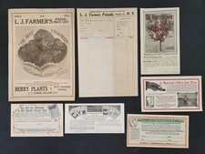 1918 antique L. J. FARMER pulaski ny BERRY FRUIT CATALOG 47pp + 5 ads picture