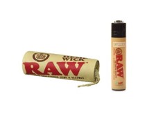 RAW rolling papers brand 20 ft. HEMP WICK + Mini RAW CLIPPER LIGHTER picture