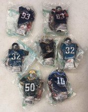 7 Burger King Sealed NFL Mini Jerseys: 93, 83, 32, 9, 50, 10 picture