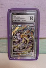 Pokémon Mewtwo VStar 2023 Crown Zenith GG44/GG70 UK CGC Gem Mint 10 PSA Graded . picture