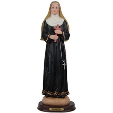Santa Rita , St Rita of Cascia 12” Resin Statue Figurine picture