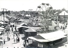 Chemung New York County Fair Circus  Midway 1950s Ferris Wheel photo 8.5