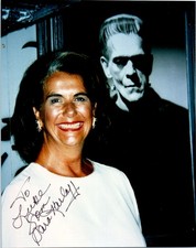 Sara Karloff Actor Daughter of Boris Karloff Autograph Signed Photograph Photo picture