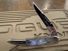Queen Cutlery Co Robeson #16 Black Lip Pearl Pocketknife 2 Blade Stainless Steel picture