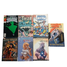 Marvel Comic Lot 7 Books Sensational She-Hulk 50 Thor 380 Moment of Silence Key picture