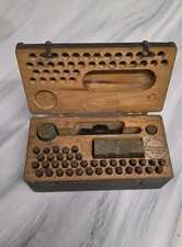 WWI US Army M1910 Dog Tag Stamping Kit / Marking Outfit with ID Tag picture