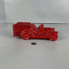 Vintage Red Fire Fighter Truck Bottle. Avon Wild Country After Shave 6 Oz Full picture