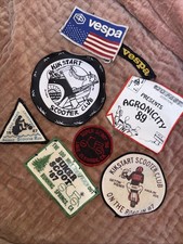 LQQK VINTAGE Vespa Patches SCOOT kikstart Club picture