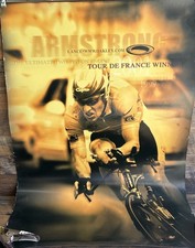 Lance Armstrong 1999 Tour De France Winner 27” X 39” Poster Oakley picture