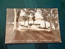 VINTAGE LAKE SISSETON/SYLVANIA PARK POSTCARD -FAIRMONT, MINNESOTA MN- picture